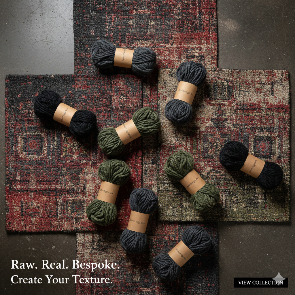 Christopher Fareed custom area rug — any color, any size